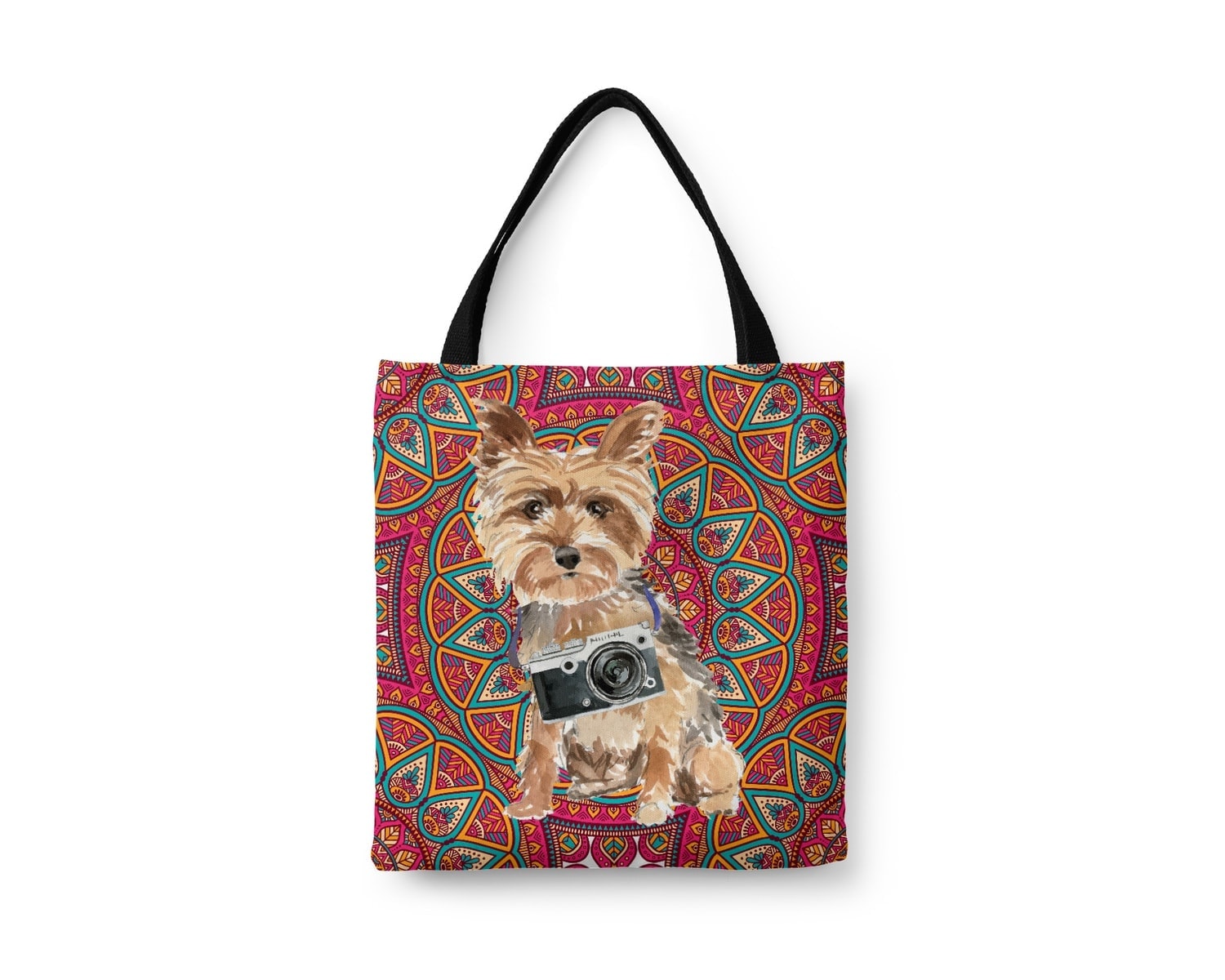 Yorkshire Terrier Travel Style Tote Bag 22 Yorkshire Terrier Travel Style Tote Bag - Image 20