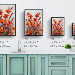 Erysimum Winter Orchid Watercolour Botanical Art Print - Wallflower Framed Plant Wall Art 9 Erysimum Winter Orchid Watercolour Botanical Art Print - Wallflower Framed Plant Wall Art - Image 4