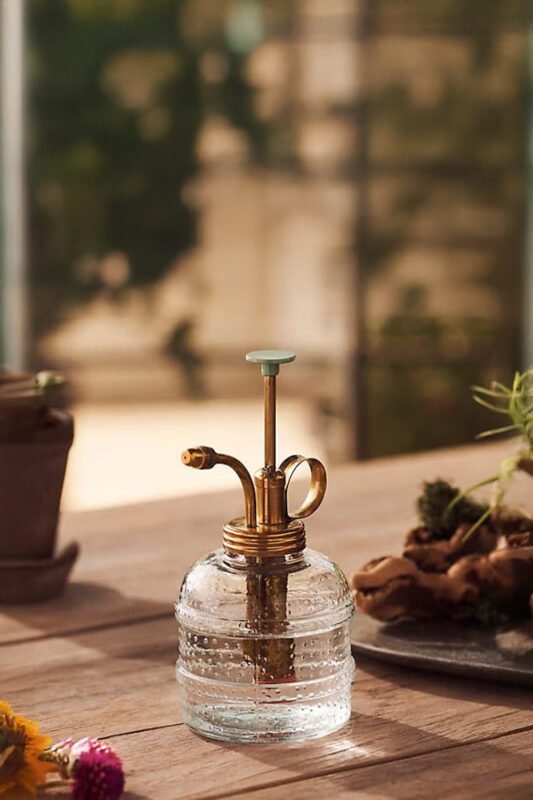 20+ Thoughtful Gifts For Plant Lovers & Gardeners 17 terrain dotted glass plant mister